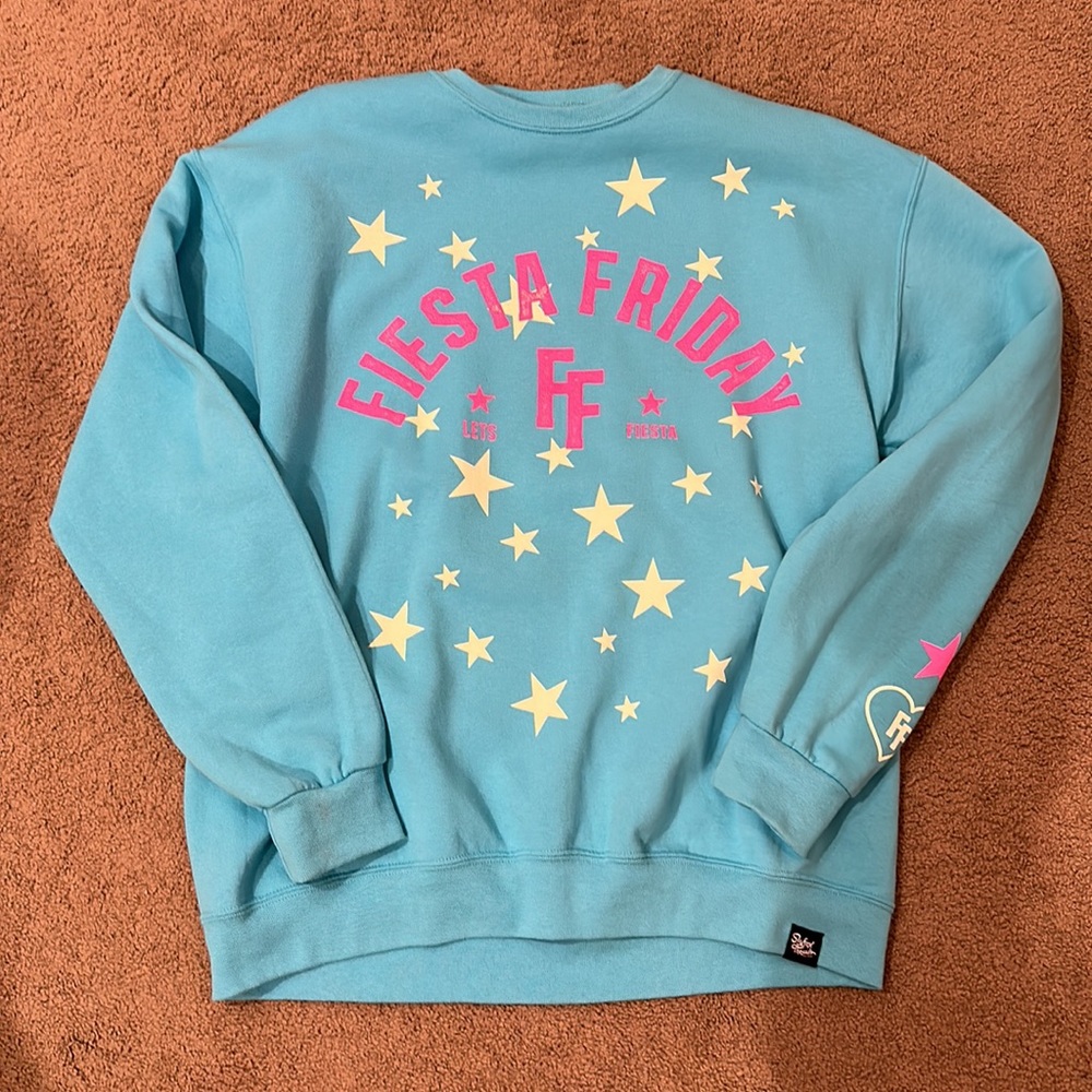 Slyfox Threads x Krista Horton Fiesta Friday Crewneck Sweatshirt